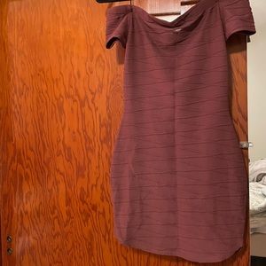 Windsor small mini mauve dress